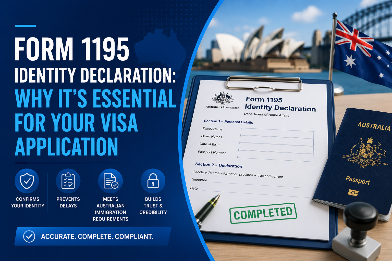Form 1195 Identity Declaration