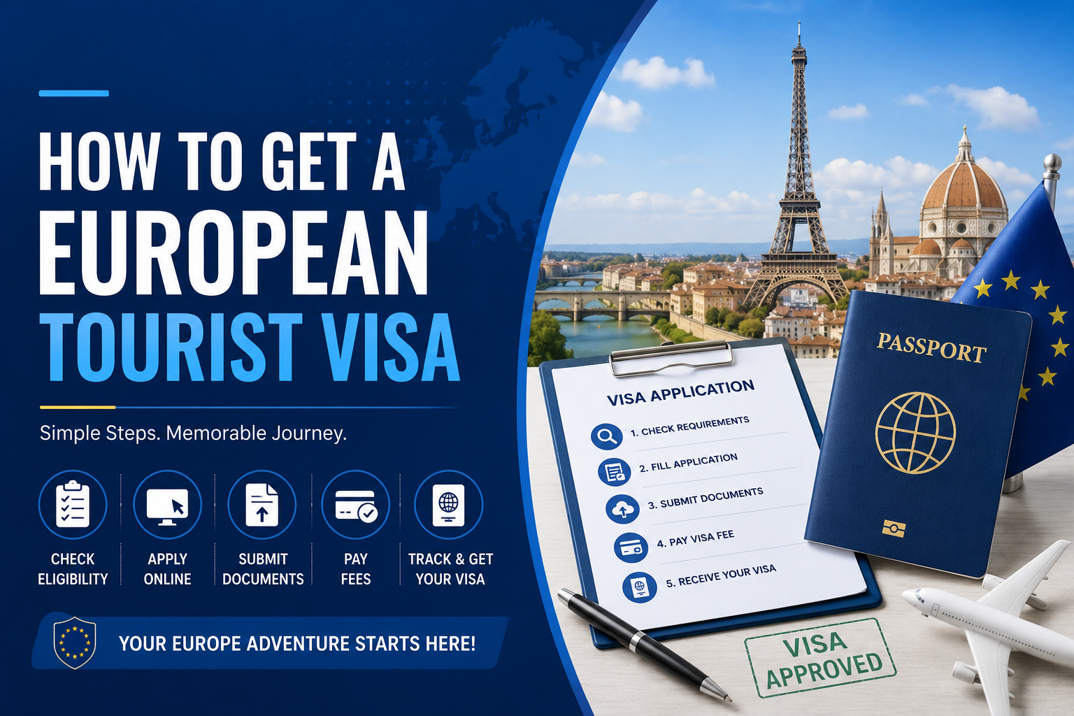 How to Get a European Tourist Visa
