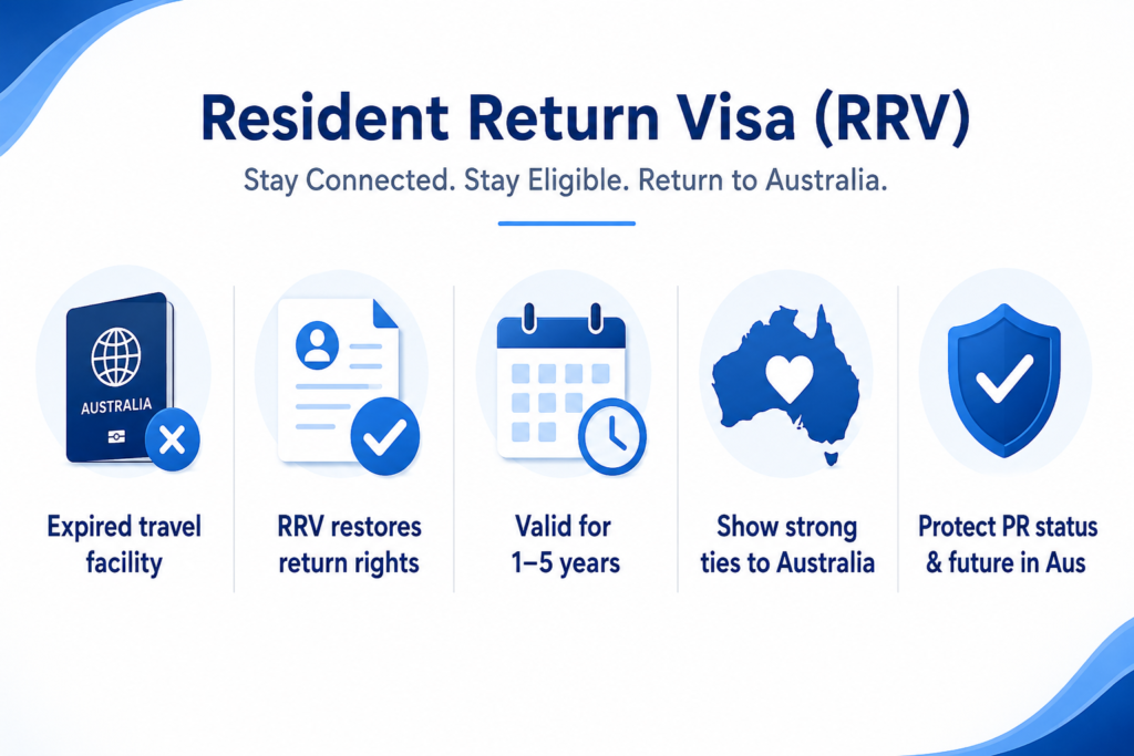 Resident Return Visa (RRV) to Return to Australia